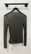 Ross Mock Neck Long Sleeve Olive Green