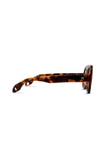 Jane in Brown Tortoise Blue Lens