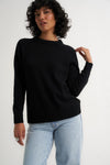 The Jersey Crewneck Black
