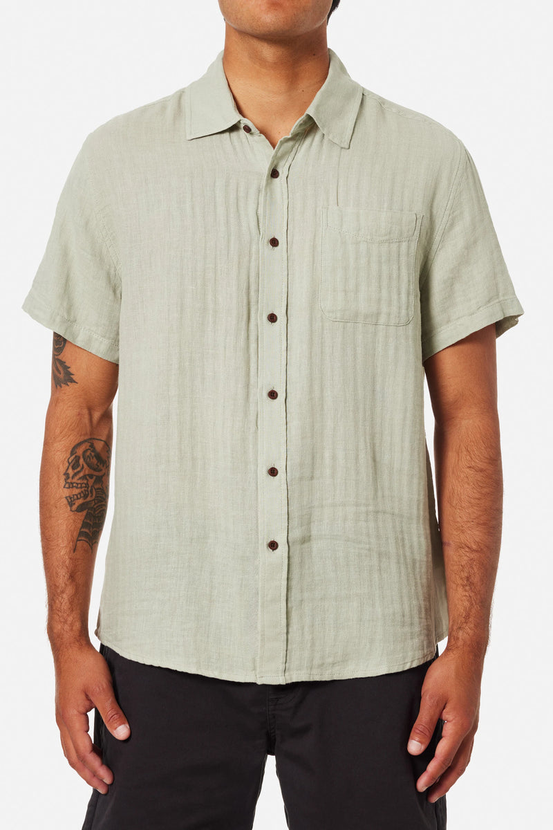 Alan Solid Shirt Desert Sage