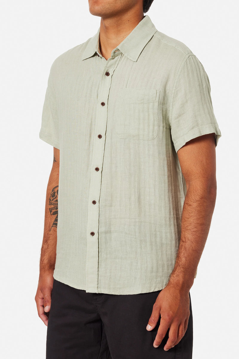Alan Solid Shirt Desert Sage