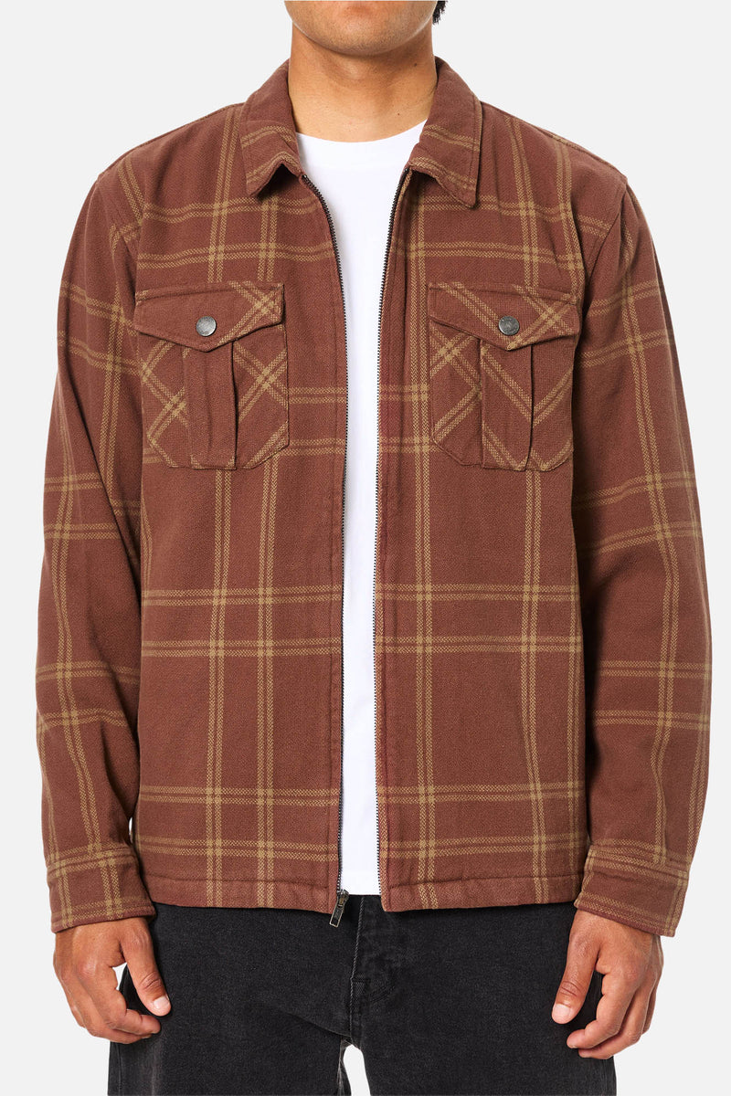 Anderson Flannel Mahogany