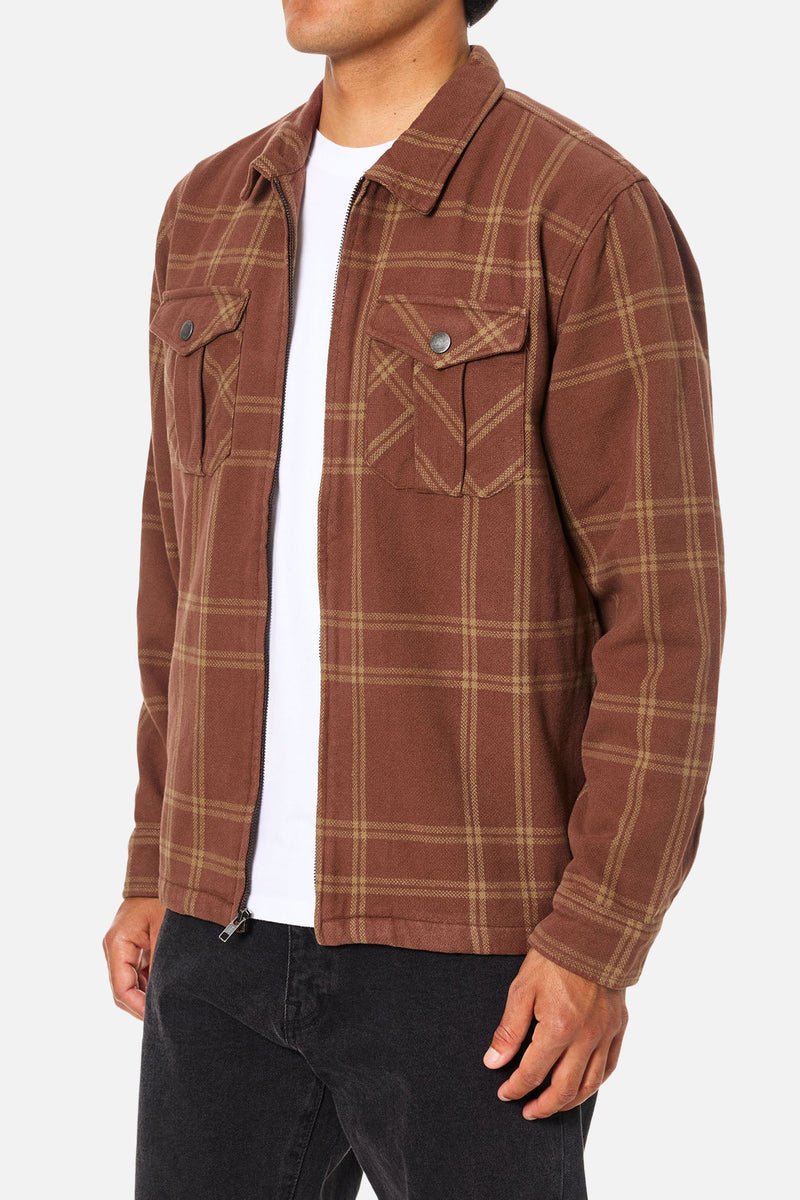 Anderson Flannel Mahogany