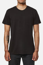 Base Tee Black Wash