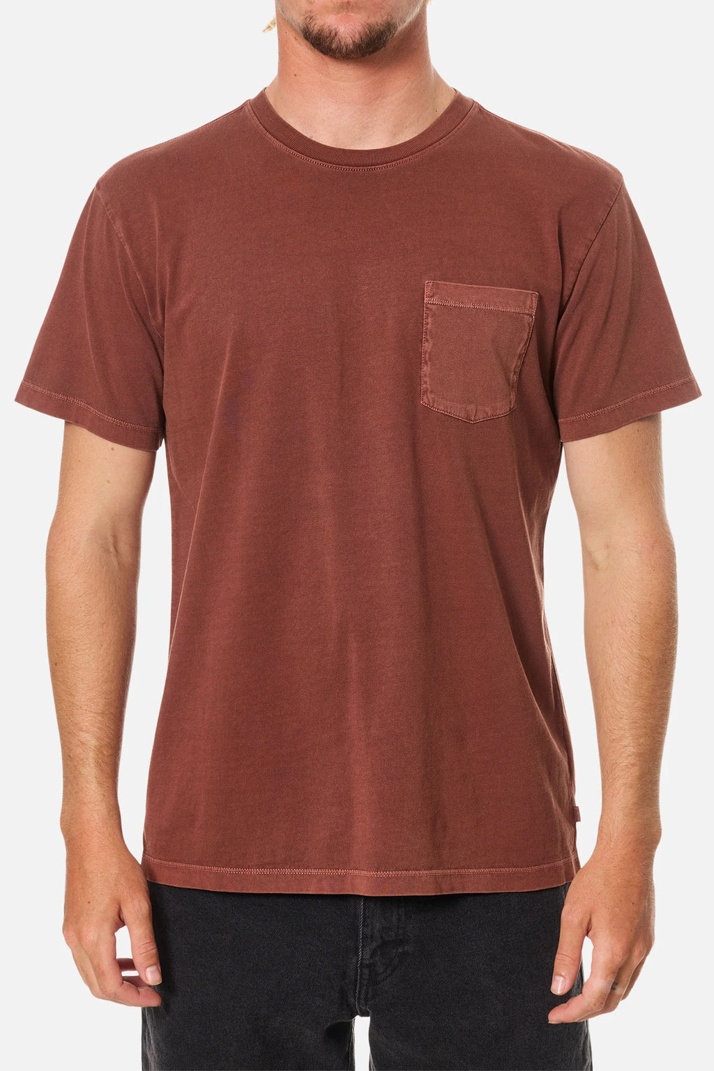 Base Tee Mahogany