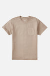 Base Tee Vintage Khaki Pigment Dye