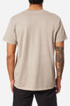 Base Tee Vintage Khaki Pigment Dye