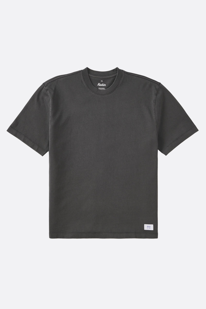 Box Fit Heritage Tee Black Wash