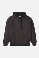 Embroidered Hoodie Black Wash