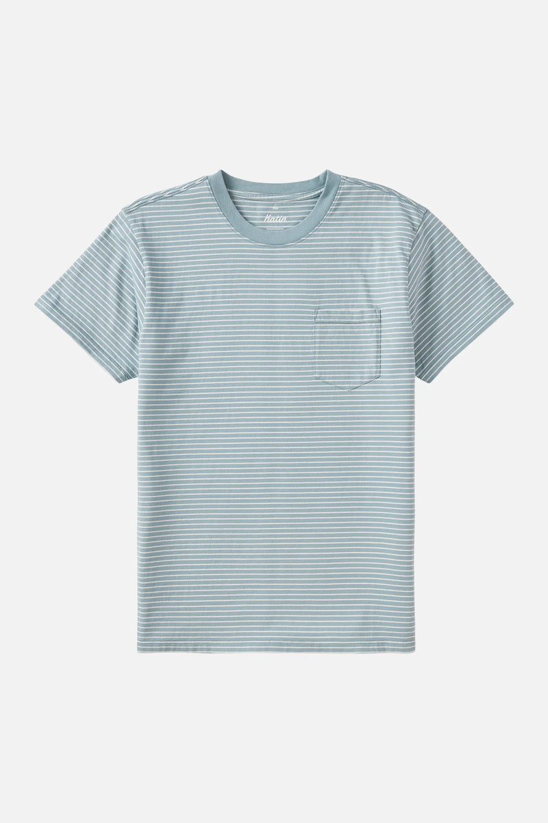 Finley Pocket Tee Lago Blue