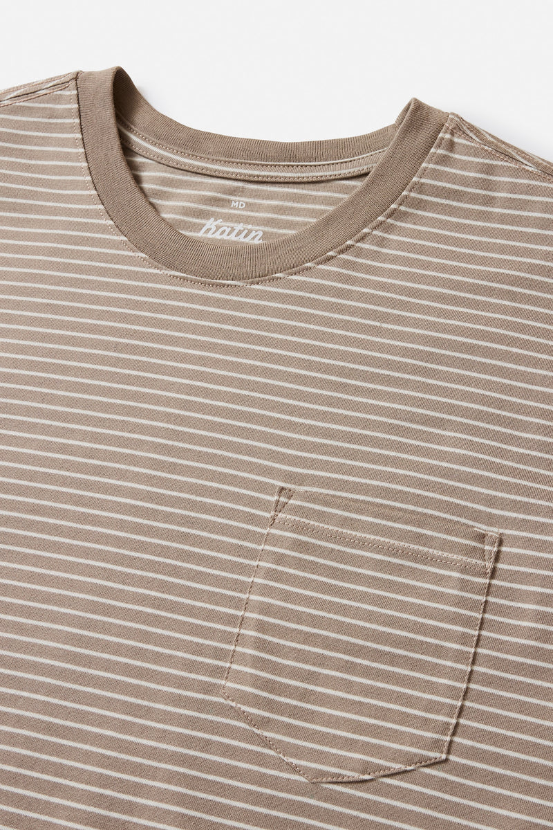 Finley Pocket Tee Vintage Khaki