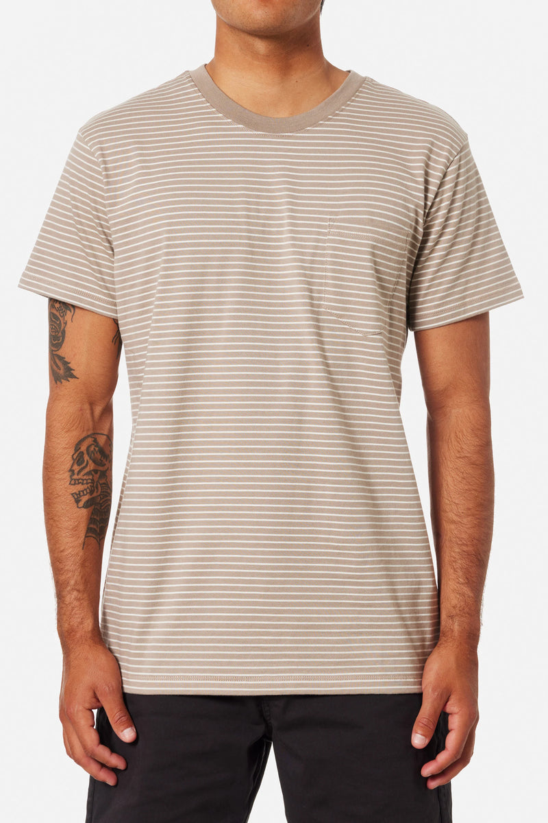 Finley Pocket Tee Vintage Khaki
