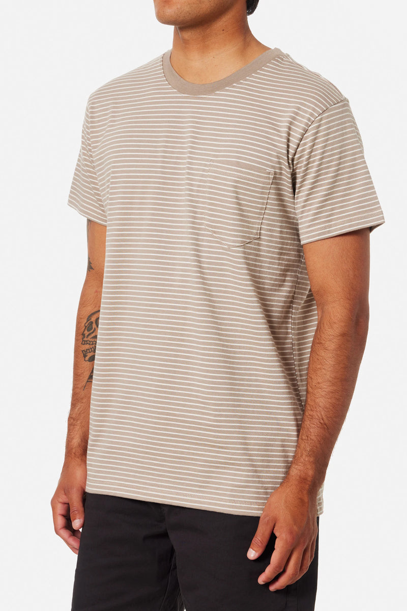 Finley Pocket Tee Vintage Khaki