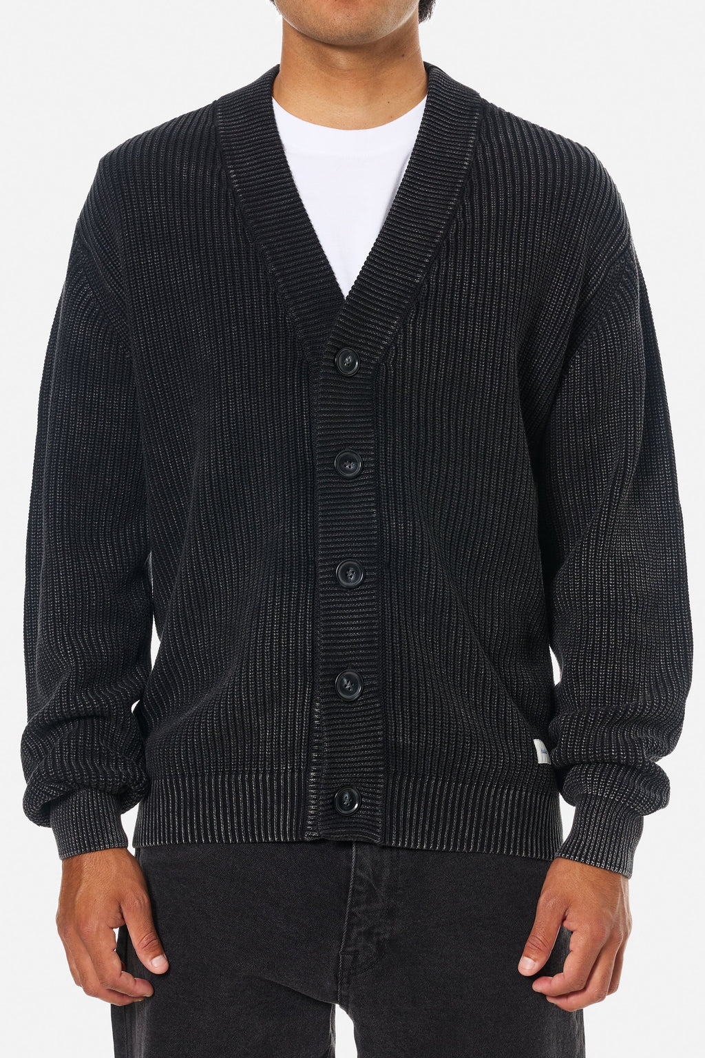 Gallant Cardigan Sweater Black Wash