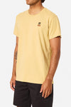 K Palm Emb Tee Butter Sand Wash