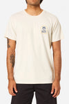 K Palm Tee Vintage White