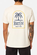 K Palm Tee Vintage White