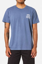 Locals Tee Blue Pigment Dye