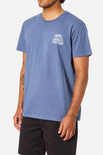 Locals Tee Blue Pigment Dye