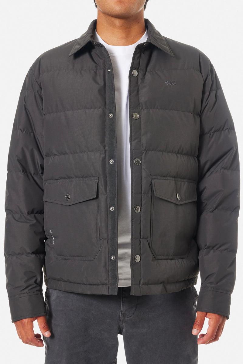 The OTG Yukon Puffer Jacket Black Wash