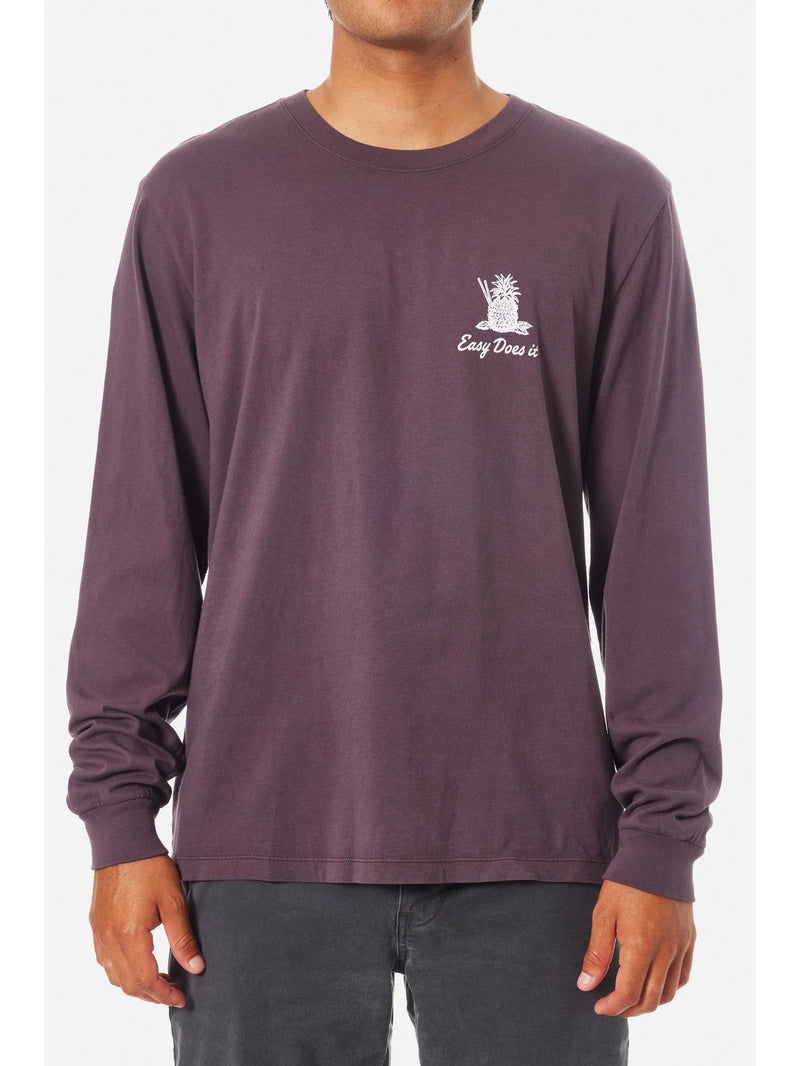 Pina Long Sleeve Tee Dark Auralite