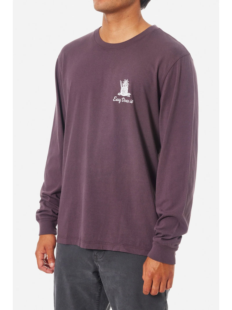Pina Long Sleeve Tee Dark Auralite