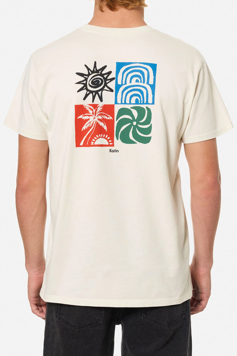 Realm Tee Vintage White