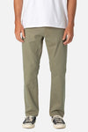Ren 57 Classic Straight Bull Denim Covert Green
