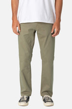 Ren 57 Classic Straight Bull Denim Covert Green