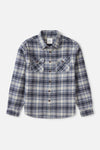 Sierra Flannel Washed Blue