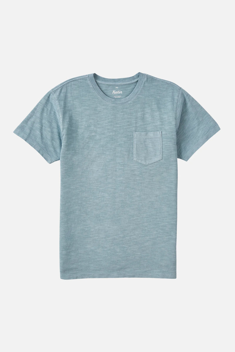 Folk Henley Airforce Blue Pigment Dye