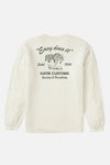 Suds Long Sleeve Tee Vintage White