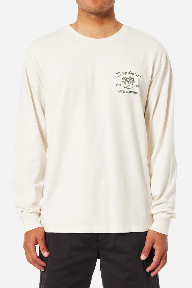 Suds Long Sleeve Tee Vintage White