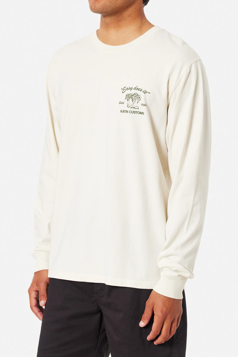 Suds Long Sleeve Tee Vintage White