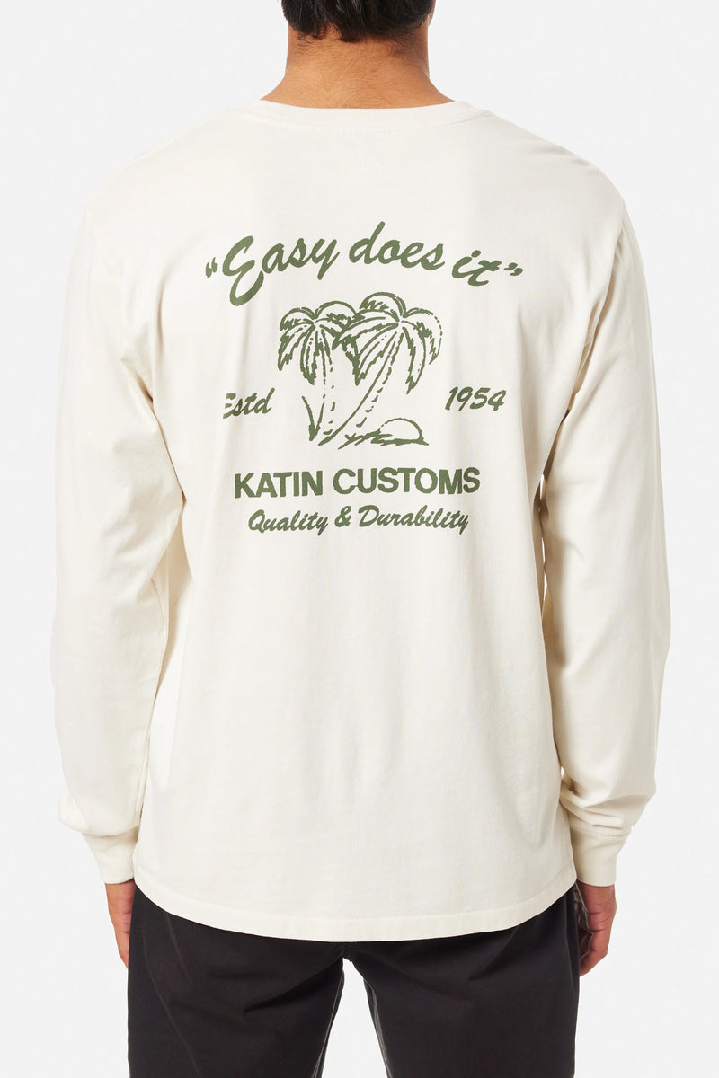 Suds Long Sleeve Tee Vintage White