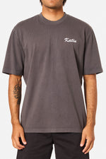 Trabajo Relaxed Tee Black Wash Pigment Dye