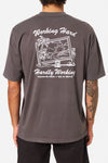 Trabajo Relaxed Tee Black Wash Pigment Dye