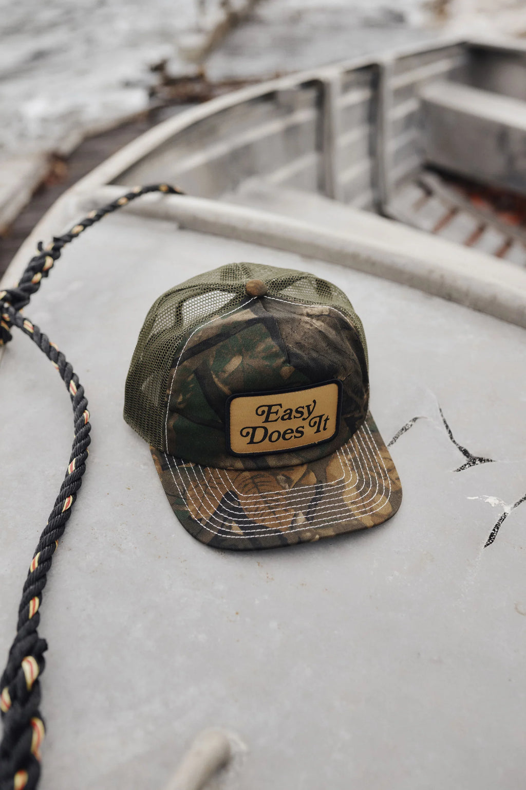 Good Times Trucker Hat Camo