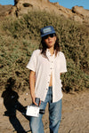 Alan Solid Shirt Vintage White