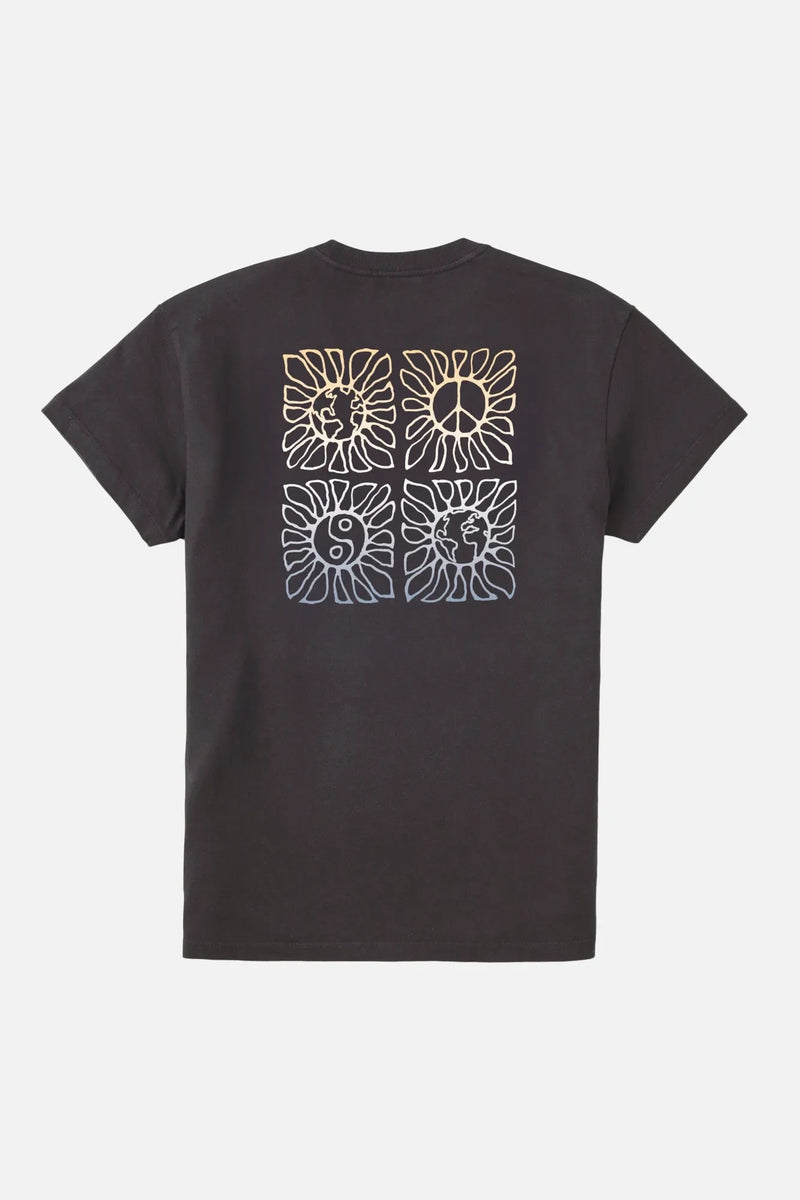 Communal Tee Black Wash