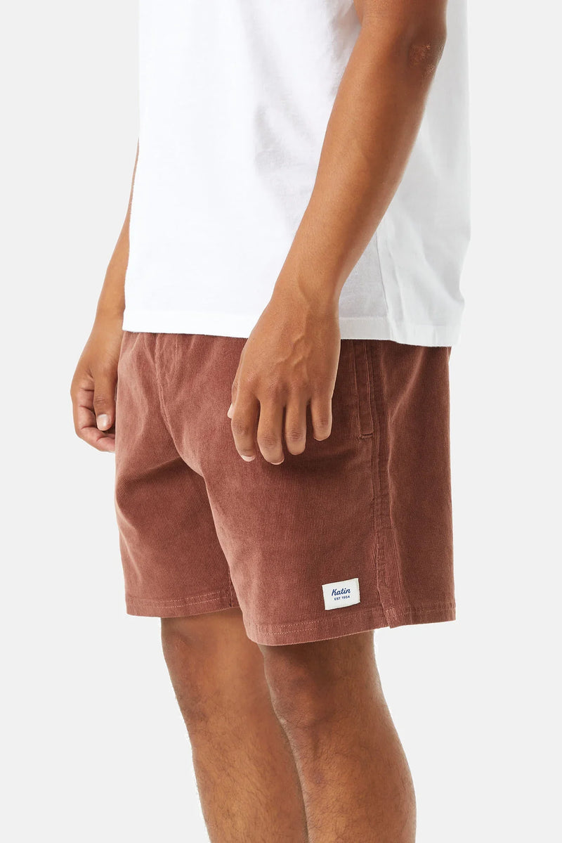Cord Local Short Dark Clay