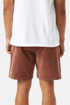 Cord Local Short Dark Clay