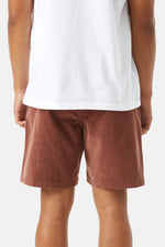 Cord Local Short Dark Clay