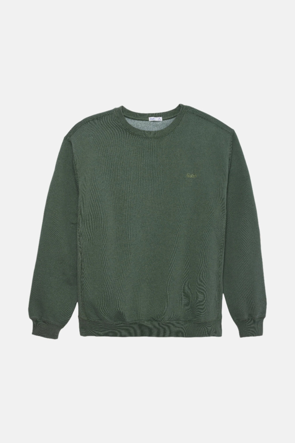 Embroidered Crew Neck Thyme