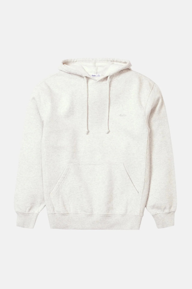 Embroidered Hoodie Heather Gray