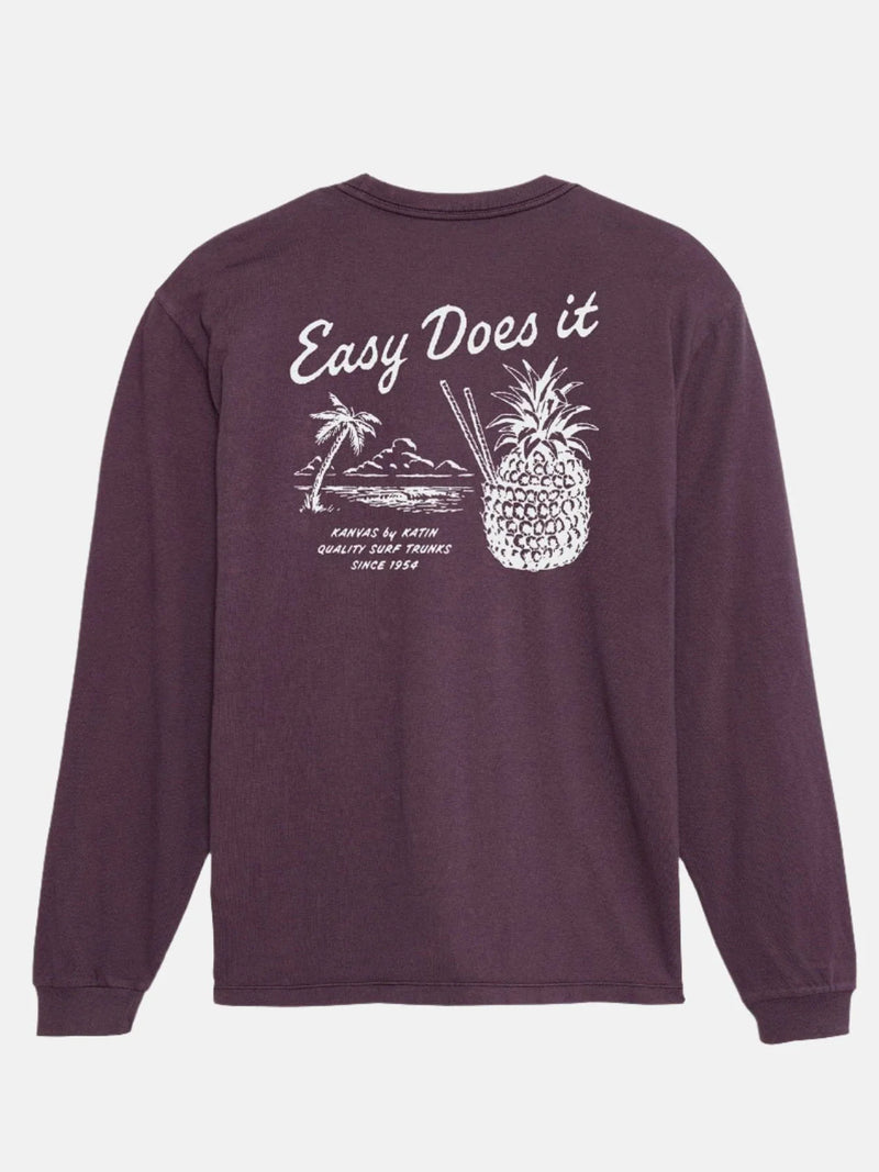 Pina Long Sleeve Tee Dark Auralite
