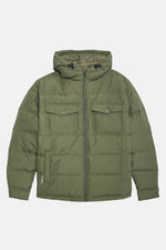 OTG Summit Hooded Down Jacket Thyme