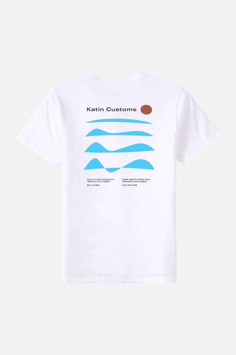 Frequency Tee White