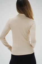 Kylee Snap Long Sleeve  Bone