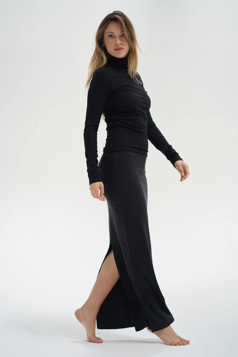 Landon Ribbed Skirt